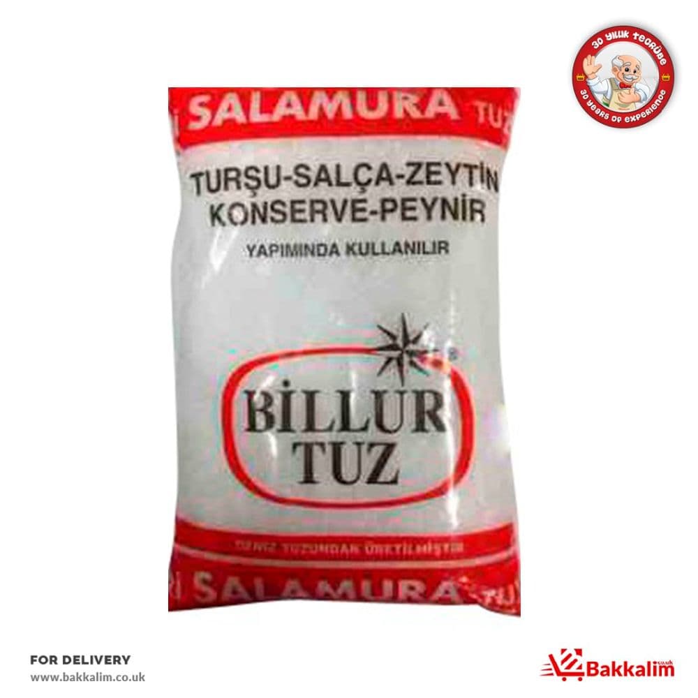 Billur 3000 Gr Tuz Coarse Salt Brine 