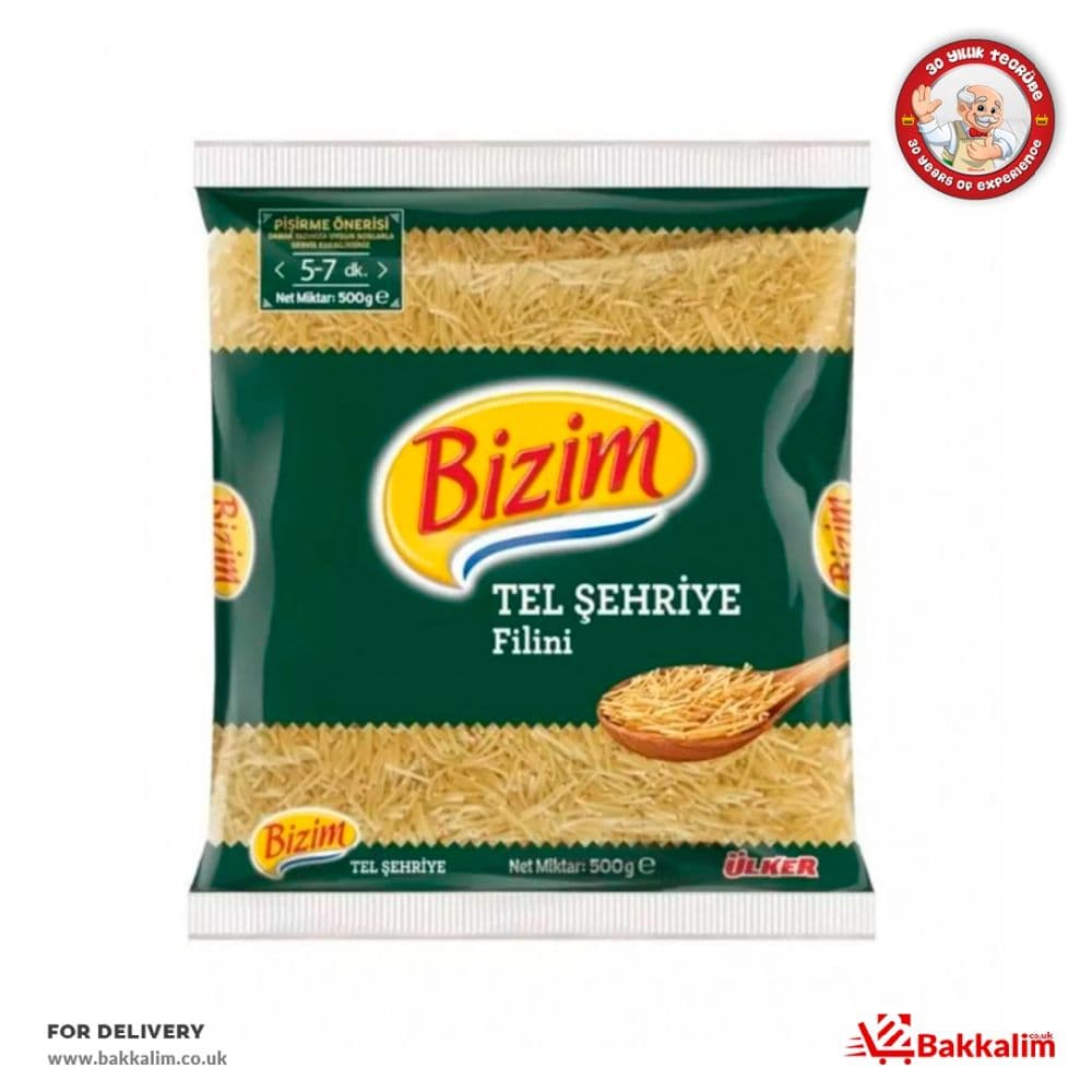 Ulker Bizim 500 Gr Vermicelli Pasta 