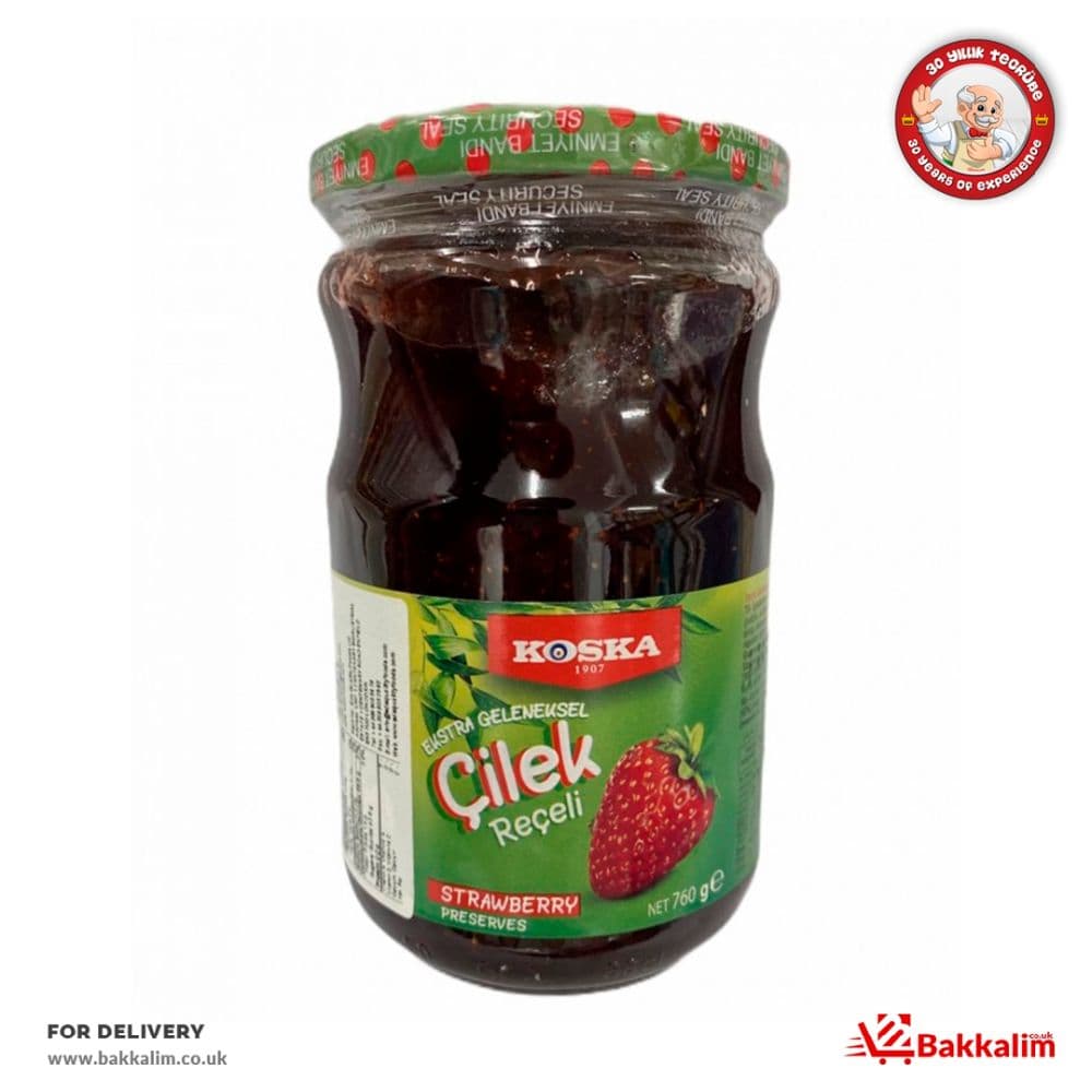 Koska 760 Gr Strawberry Jam 