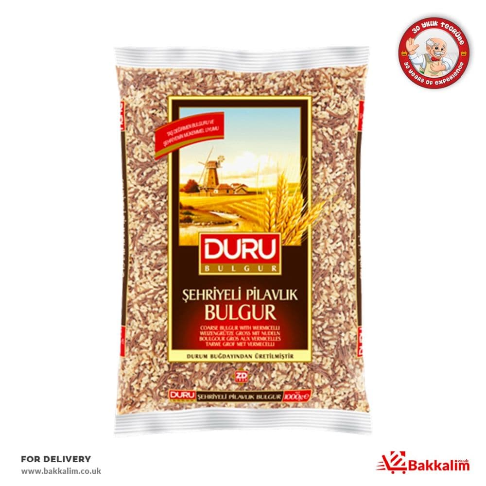 Duru 1000 Gr Coarse Bulgur With Wermicelli 
