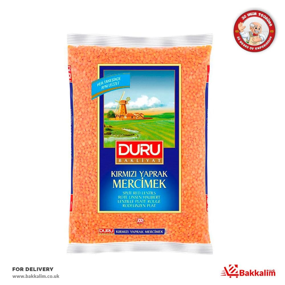 Duru 2000 Gr Split Red Lentils 