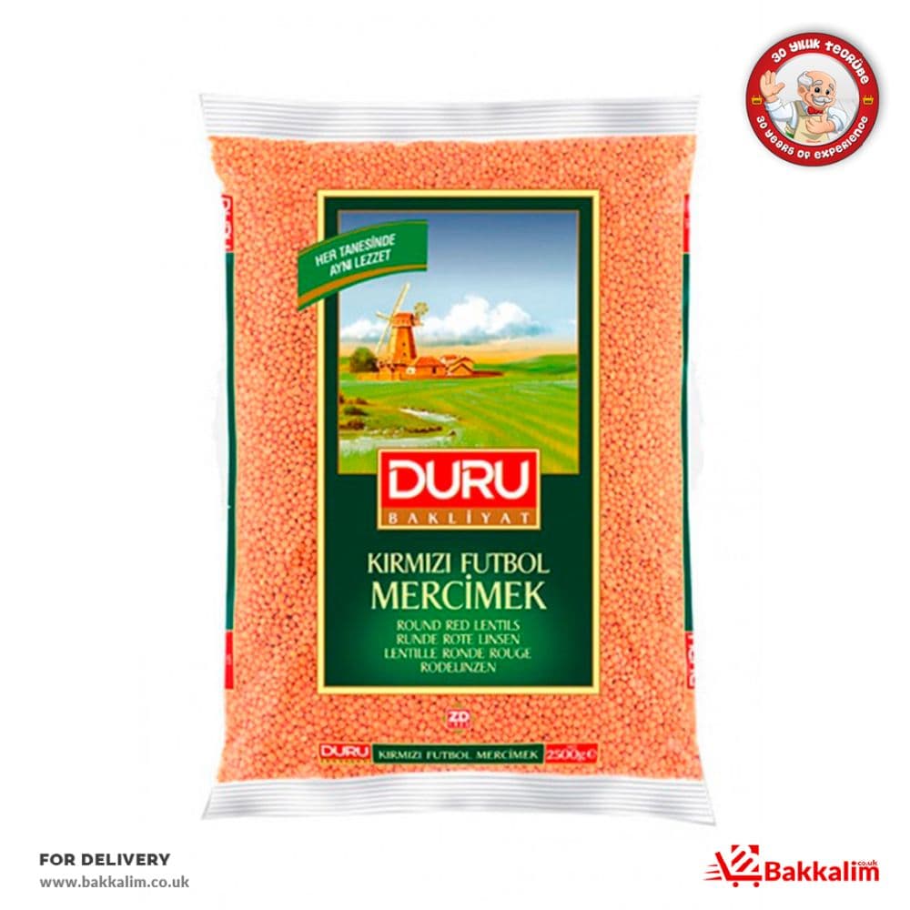 Duru 2000 Gr Round Red Lentils 