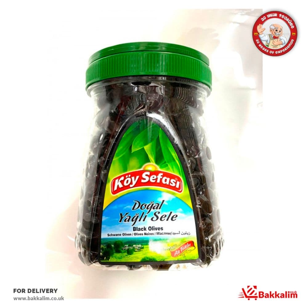 Koy Sefasi 1500 Gr Natural Black Olives