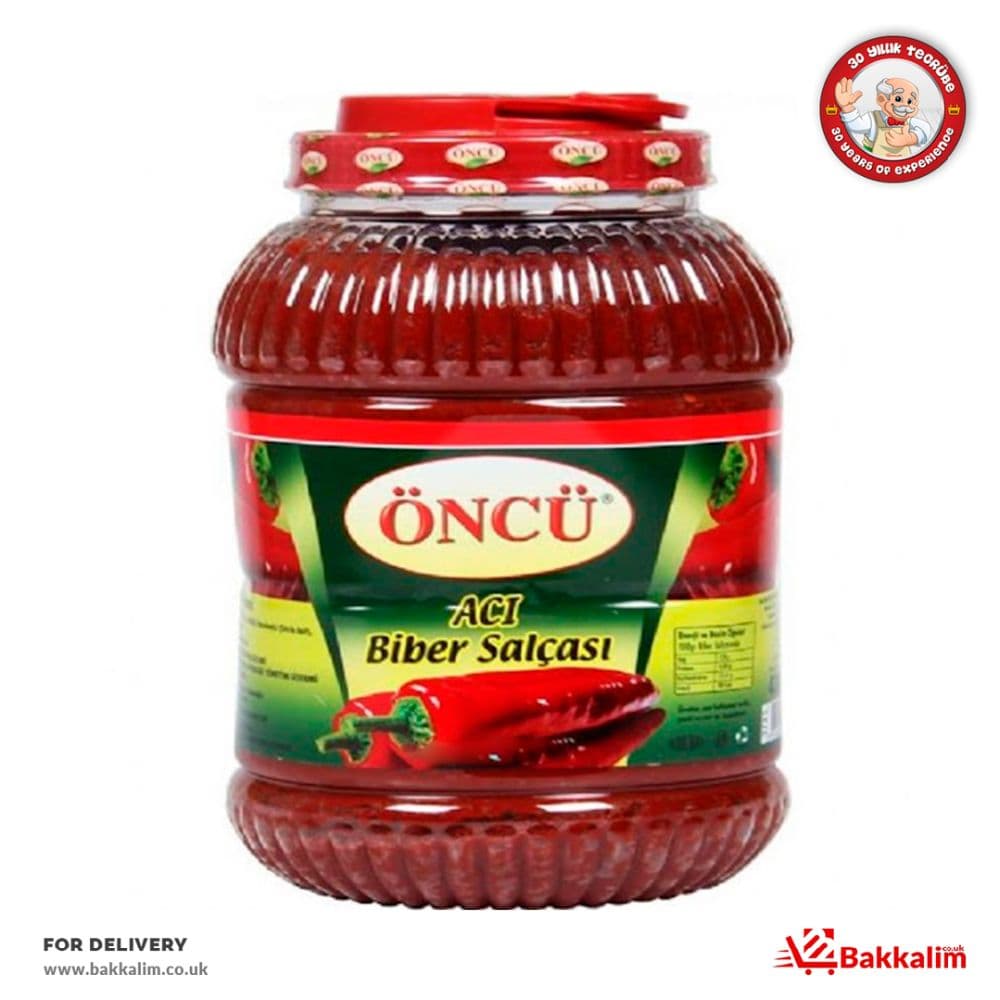 Oncu 4300 Gr Hot Pepper Paste 