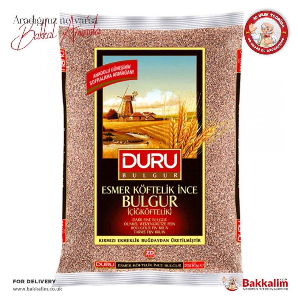 Duru 1000 G Brown Extra Fine Bulgur 