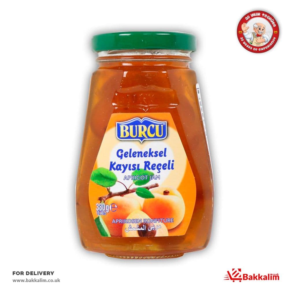 Burcu 380 Gr Apricot Jam 