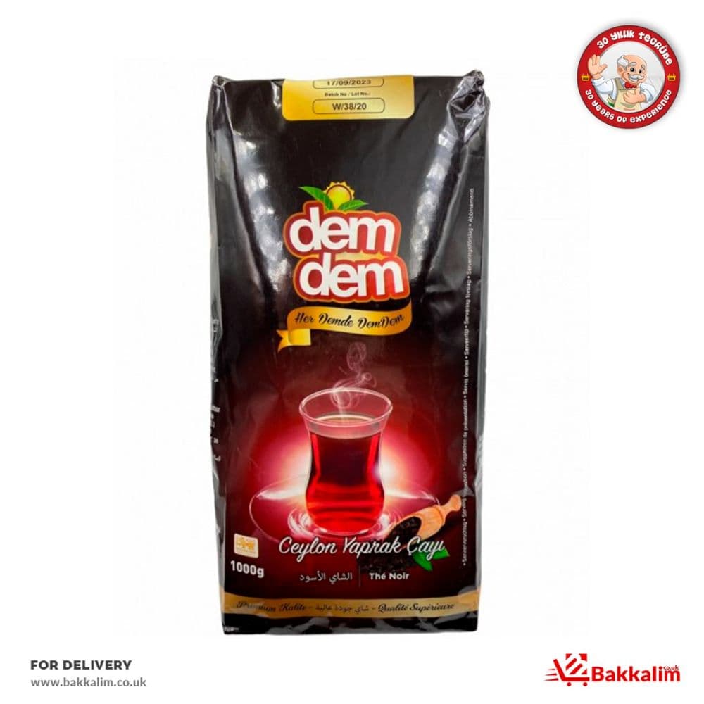 Demdem 1000 Gr Ceylon Black Tea 