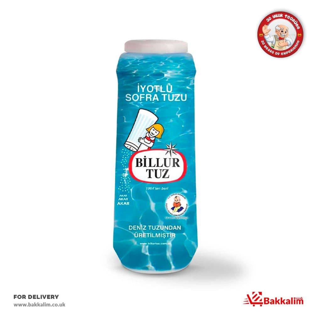 Billur 500 Gr Tuz Iodized Table Salt 