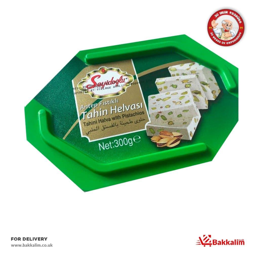 Seyidoglu 300 Gr Tahini Halva With Pistachio 