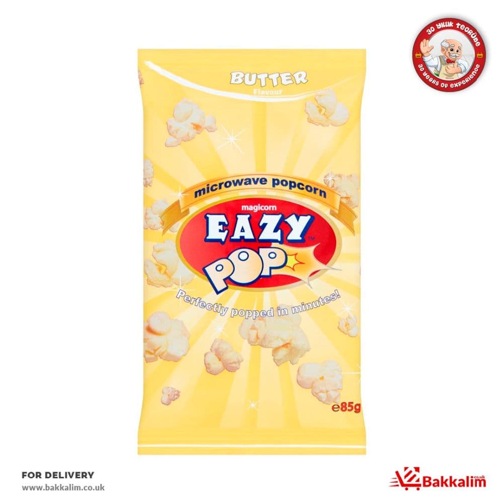 Eazy 85 Gr Microwave Popcorn With Butter 
