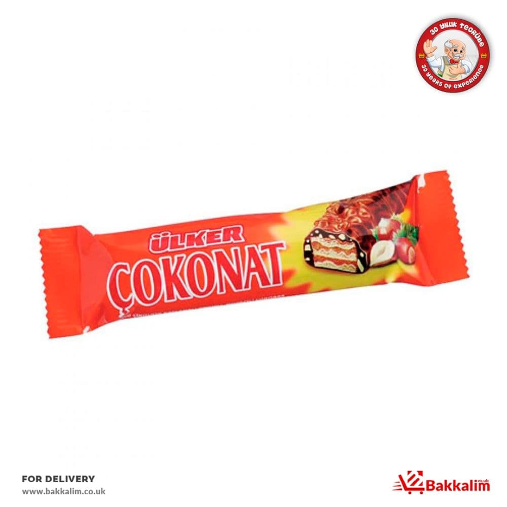 Ulker 33 Gr Cokonat Milked Chocolate And Hazelnut Coated Wafer 