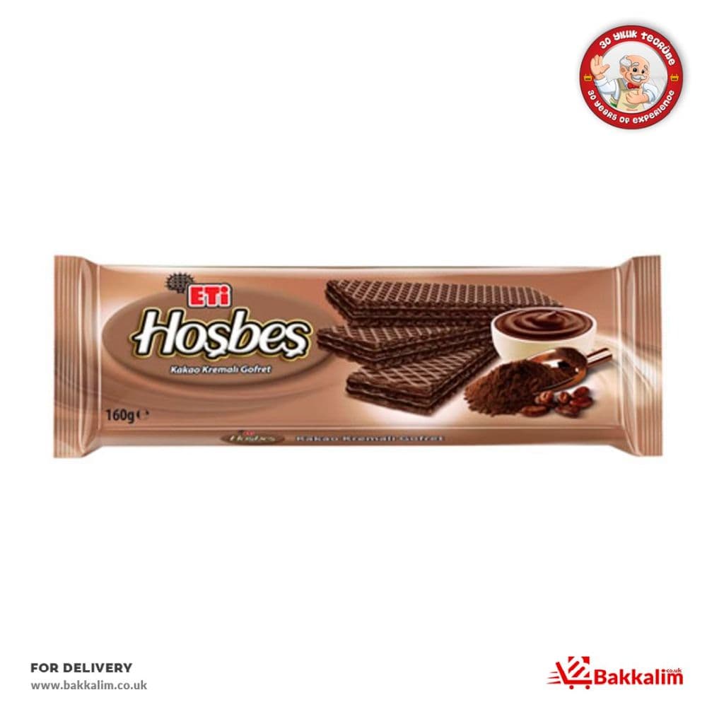 Eti 142 Gr Hosbes Cocoa Cream Cocoa Wafer 