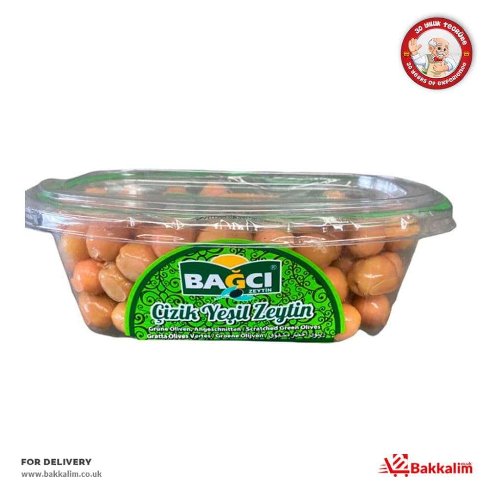 Bagci 400 Gr Scratched Green Olives 