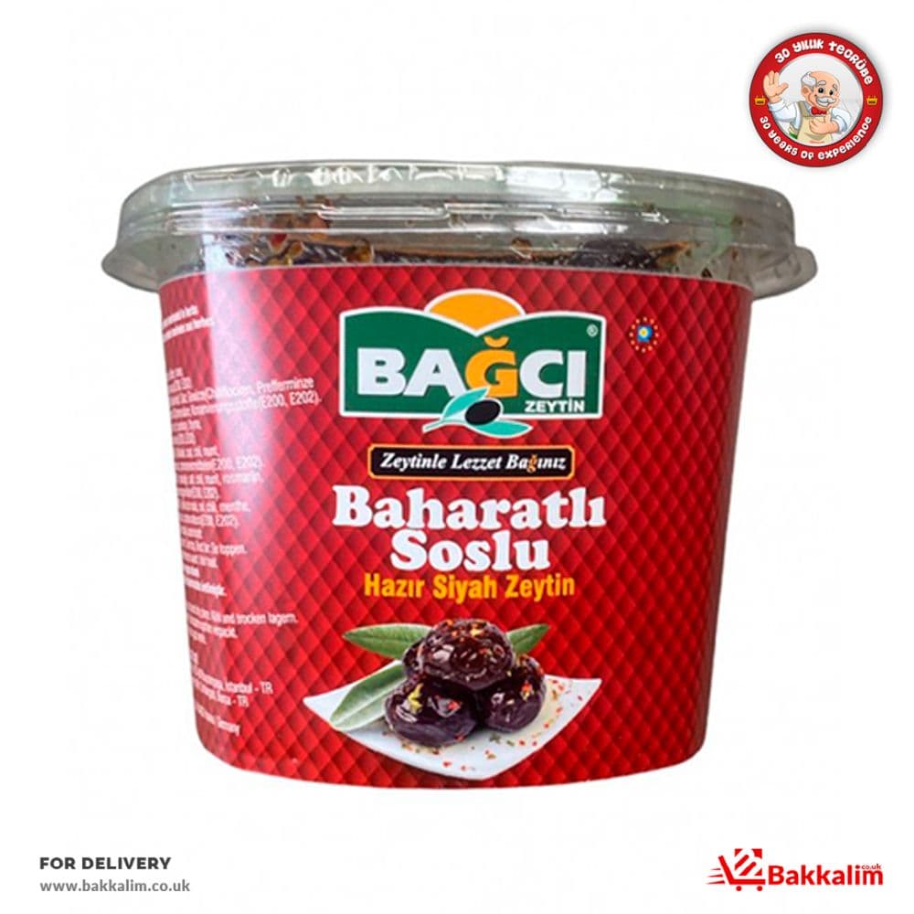 Bagcı 400 Gr Black Olives With Spicy Sauce