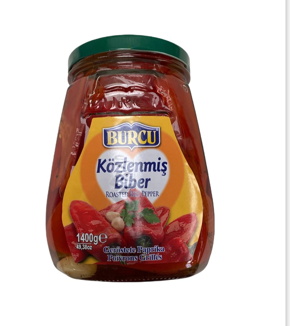  Burcu Roasted Red Peppers 1500 G
