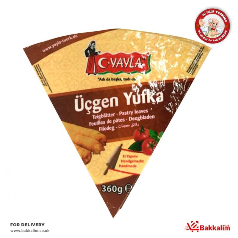 Yayla 360 Gr Triangle Phyllo Pastry 