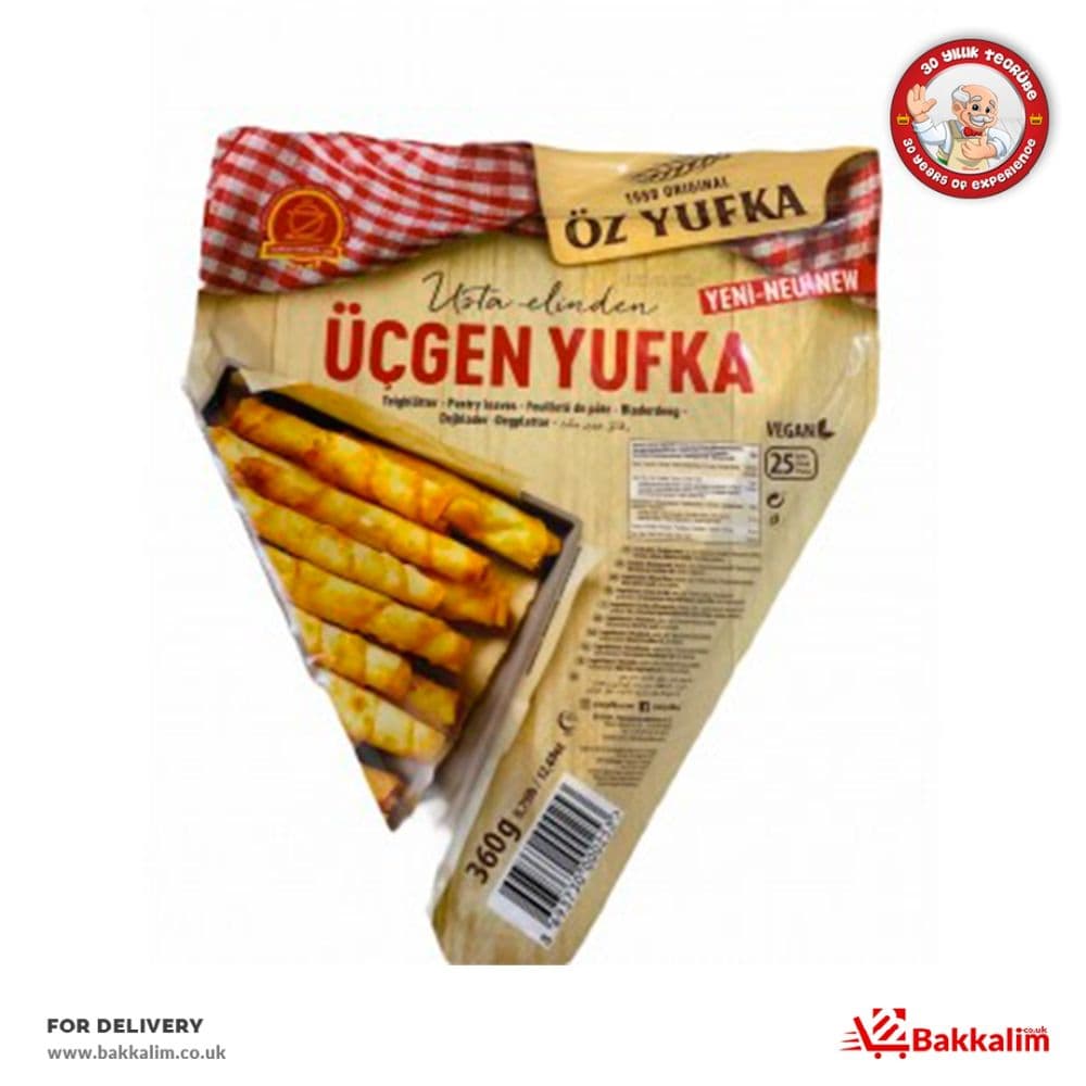 Oz Yufka 360 Gr 13 Pcs Triangle Phyllo Pastry  