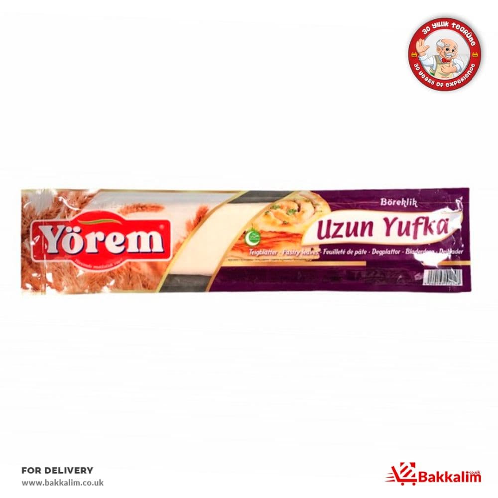 Yorem 400 Gr Long Phyllo Pastry 