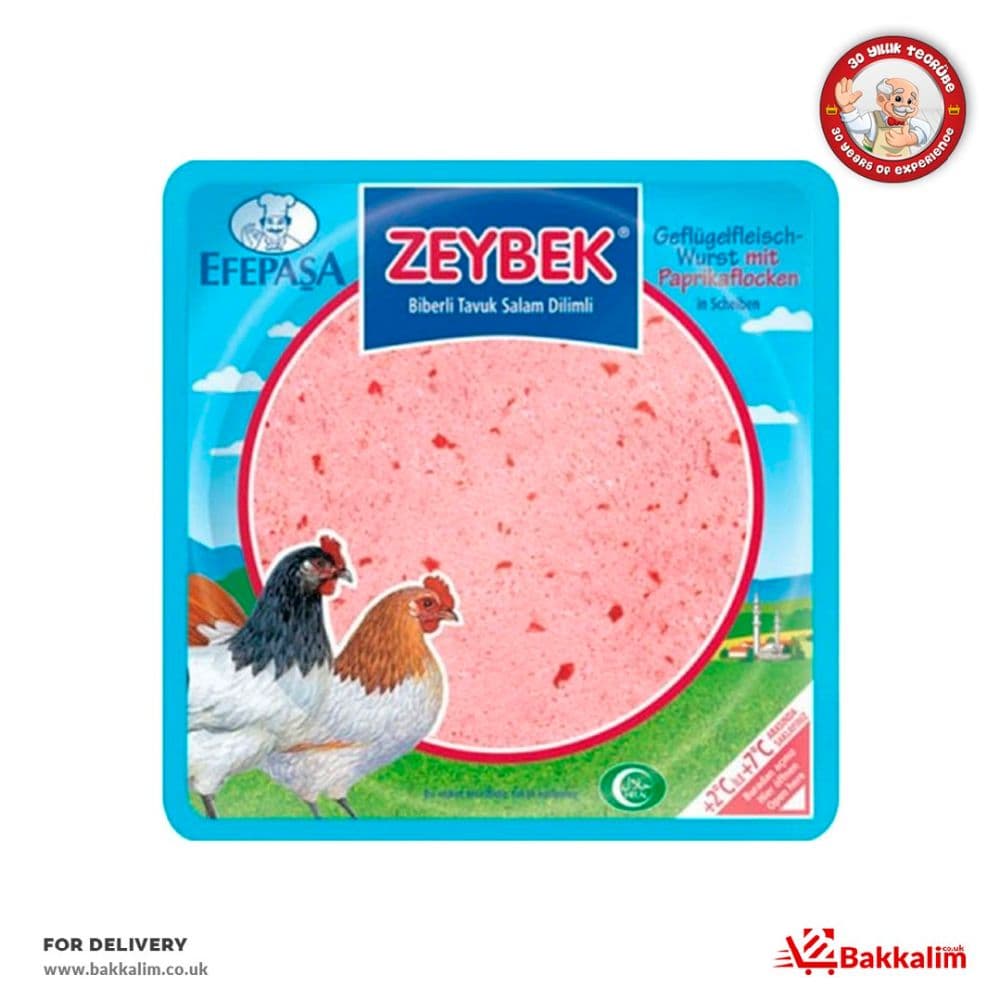 Efepasa Zeybek 200 G Sliced Chicken Salami With Pepper
