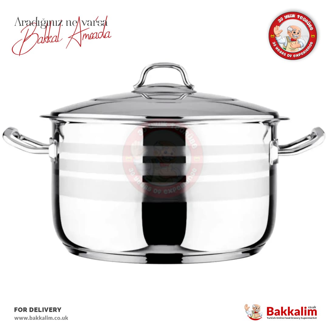 Vossa Mutfak 32 cm Deep Cooking Pot